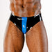Polymorphe Latex Brief Rubber Slip Underwear Natural Blue Royal UN-015E 2 - SexyMenUnderwear.com