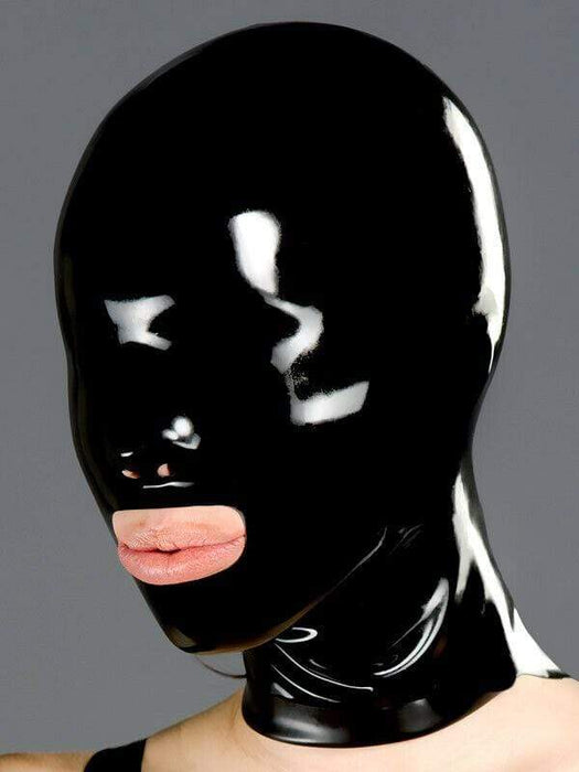 Latex Mask Nose And Mouth Rubber Mask Polymorphe Latex Mask With Back Zip A-03 3