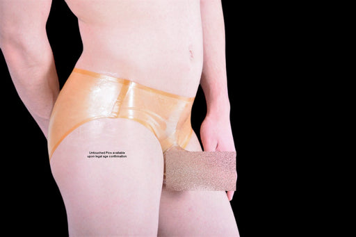 Polymorphe Rubber Underwear Quality Latex Briefs Peacock UN-015AM 5 —