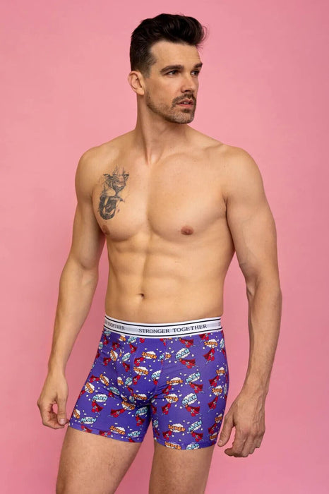 POP Underwear Turn Me On Long Boxer Bamboo Hypoallergenic Classic