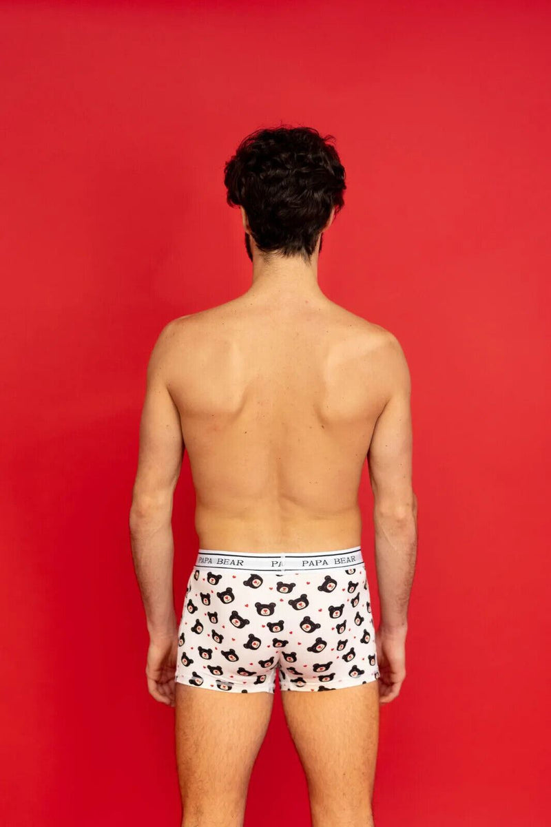 POP Underwear Boxer Bamboo Hypoallergenic ’ PAPA BEAR ‘ Short Boxer 1 - SexyMenUnderwear.com