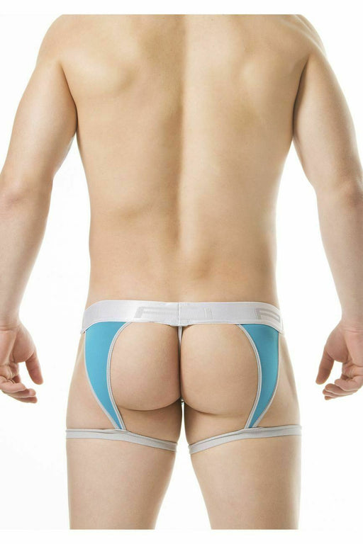 PPU Multi Brief Jockstrap Combo Unique Sexy Men's Underwear Jade 1806 MX1 - SexyMenUnderwear.com