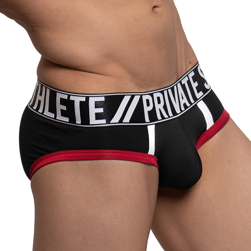 Private Structure Athlete brief black 4186 51A - SexyMenUnderwear.com