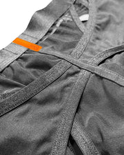 PRIVATE STRUCTURE Boxer Alpha Low Waist Harness Trunk Shades Of Black 4415 - SexyMenUnderwear.com