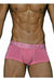 Private Structure Boxer Bamboo Sports Trunk Platinum Pink Blush 4073 37 - SexyMenUnderwear.com