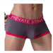 Private Structure Boxer Brief Soho Luminous Trunk Berry Grey 3680 14 - SexyMenUnderwear.com