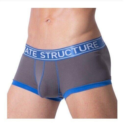 Private Structure Boxer Brief Soho Luminous Trunk Royal Grey 3680 14 - SexyMenUnderwear.com