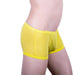 Private Structure Boxer Color Peel Trunk Yellow 1798 19 - SexyMenUnderwear.com