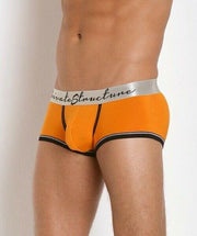 Private Structure Boxer Crayon Low Rise Trunk Orange 1881 100 - SexyMenUnderwear.com
