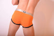 Private Structure Boxer Crayon Low Rise Trunk Orange 1881 100 - SexyMenUnderwear.com