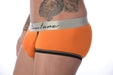 Private Structure Boxer Crayon Low Rise Trunk Orange 1881 100 - SexyMenUnderwear.com