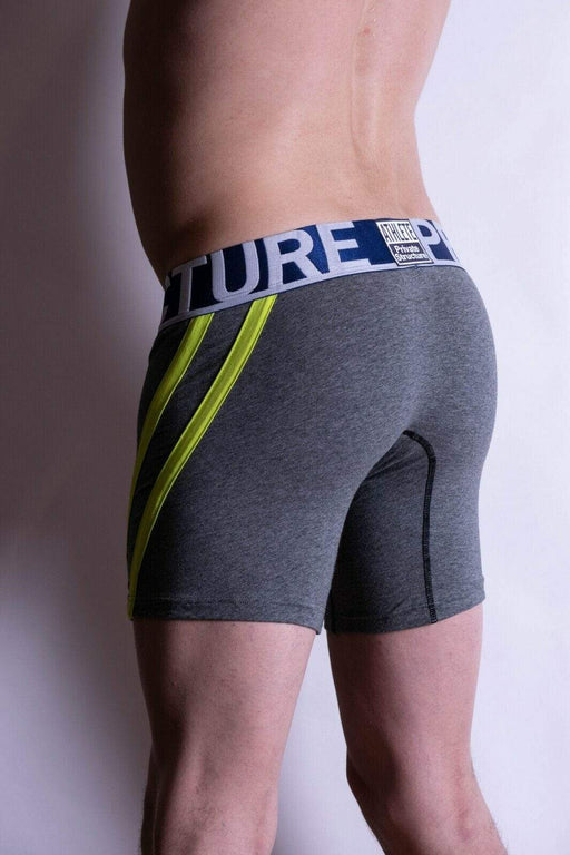 Private Structure Boxer Jammer Befit Athlete Long Trunk Grey 3347 29 - SexyMenUnderwear.com