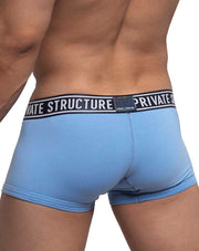 Private Structure Boxer Trunk Gay Pride Cotton Undies Boy Blue 4020 17A
