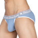 Private Structure Brief Classic Low-Rise Cutaway Rayon Baby Blue Briefs 3274