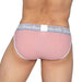 Private Structure Brief Classic Low-Rise Cutaway Rayon Nude Blush Briefs 3274