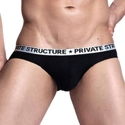 Private Structure Brief Essence Palette Mini Black Briefs 4226