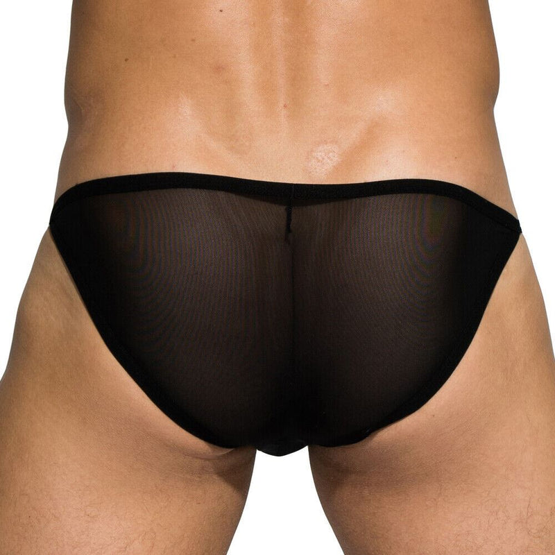 Private Structure Briefs Intima Mesh Bikini Brief Black 3454 P2