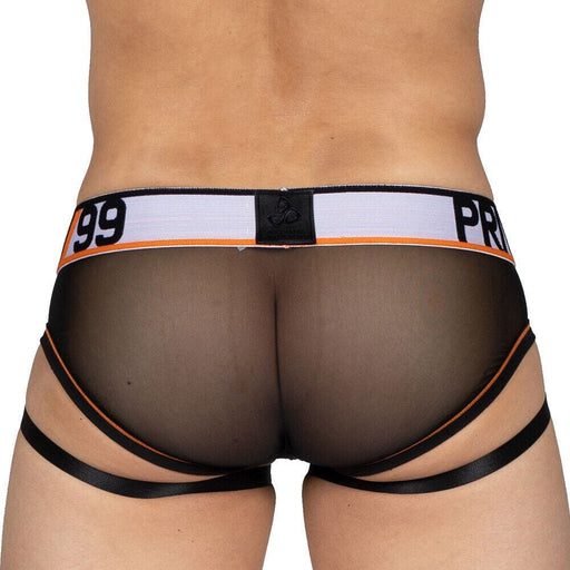 PRIVATE STRUCTURE Cotton Harness Mini Brief Momentum Orange 4357