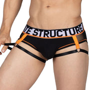 PRIVATE STRUCTURE Cotton Harness Mini Brief Momentum Orange 4357