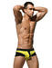 Private Structure Mens Boxers Platinum Micro-Modal Trunk Yellow 3783 49 - SexyMenUnderwear.com
