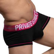 Private Structure MO Lite Boxer Black Pink 4103 92