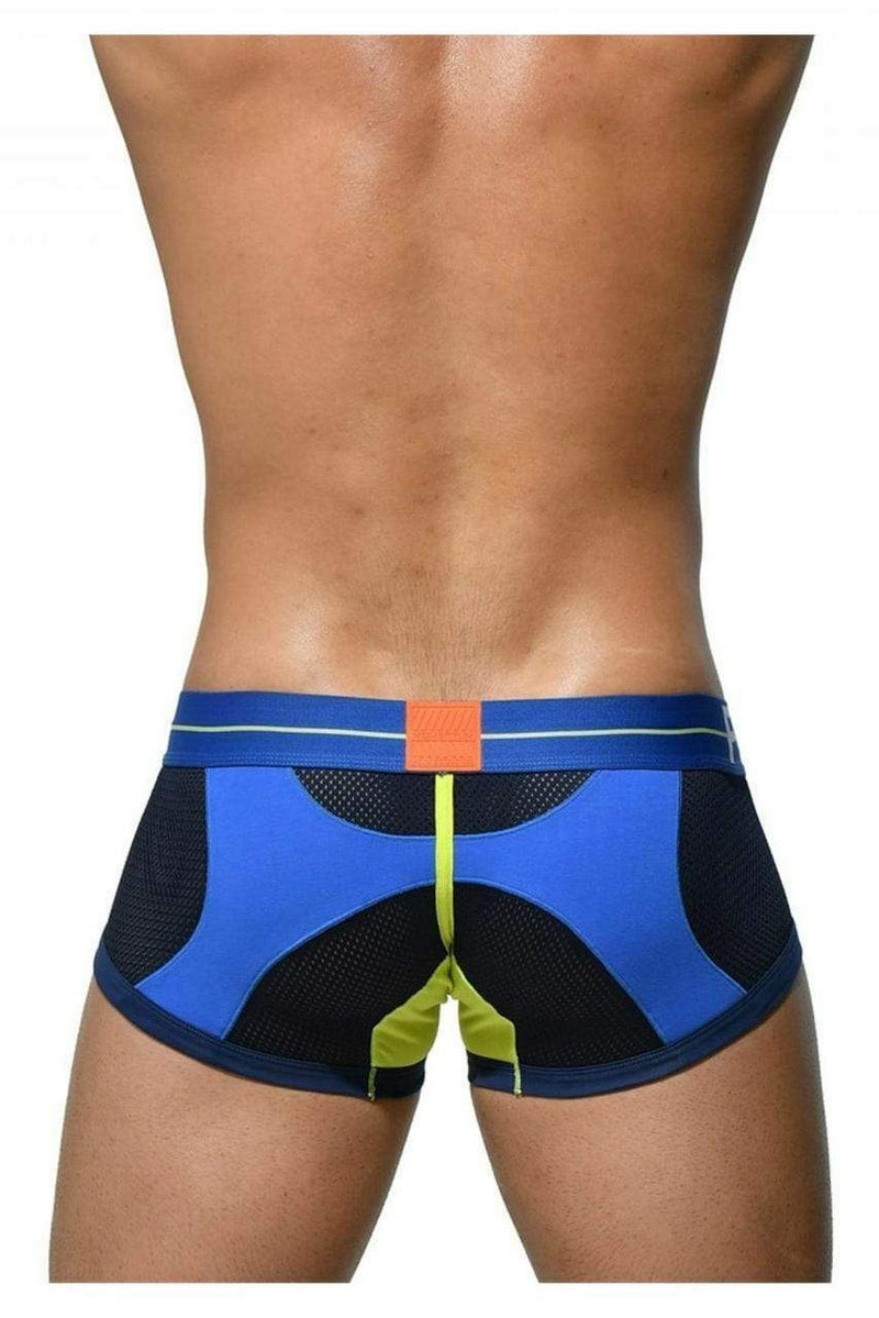 Private Structure M Private Structure Boxer Momentum-Orange Trunk Cotton Underwear Blue 3853 44