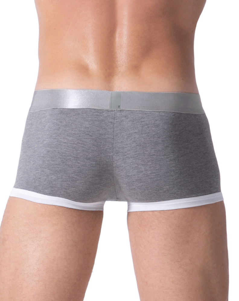 Private Structure Boxer SOHO Spectrum X Trunk Dark Grey 3682 7 - SexyMenUnderwear.com
