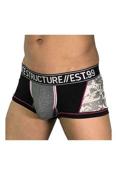 Private Structure Boxer Trunk SOHO Military Boxer Camo Pink 4021 15