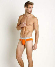 Private Structure Brief Quantum Cotton Briefs Orange 3610 8 - SexyMenUnderwear.com