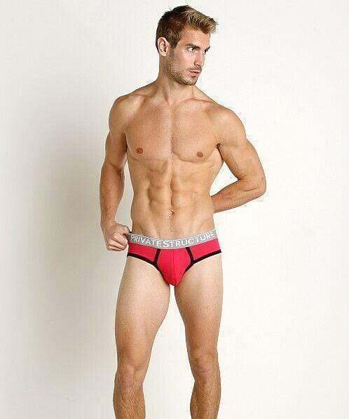 private structure Private Structure Brief Quantum Raspberry Cotton Briefs 3610 12