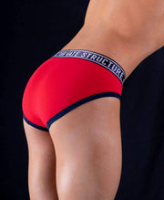 Private Structure Private Structure Briefs Pride Mini Slip Low Rise Underwear Red 4019 47