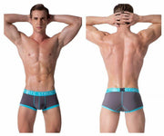 private structure M Private Structure MEN Boxer Brief Soho Luminous Trunk Teal Grey 3680 1