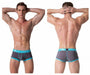 private structure M Private Structure MEN Boxer Brief Soho Luminous Trunk Teal Grey 3680 1