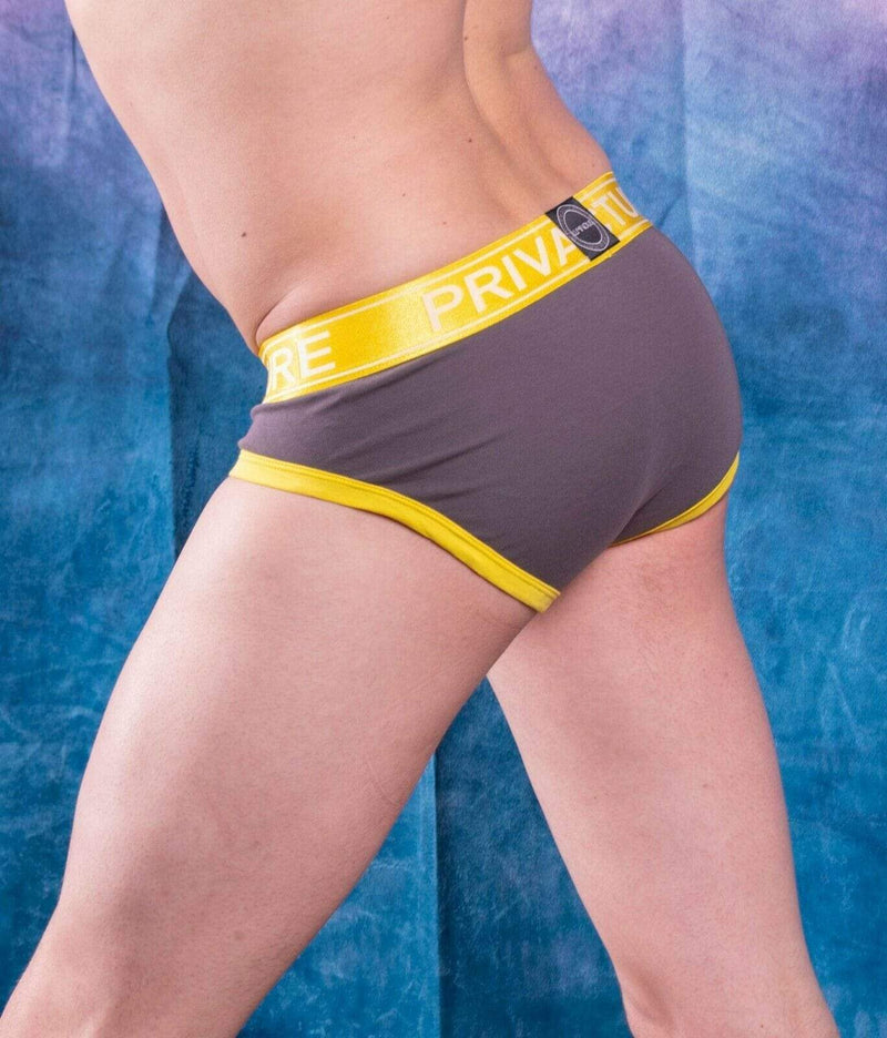 private structure Private Structure Mens Mini Brief Soho Luminous slip Sunny Yellow 3681 2