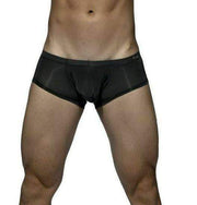 private structure Private Structure sheer Mini Boxer Brief Desire Glaze  Black 3487 60