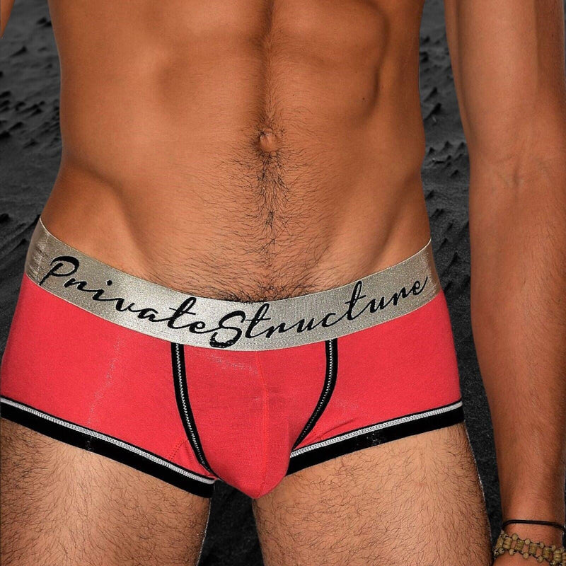 Private Structure Trunk Low-Rise Boxer Crayon TeaBerry 1881 66