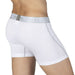PRIVATE STRUCTURE Viscose Bamboo Long Boxer Brief Mid Waist Bright White 4380