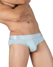 PRIVATE STRUCTURE Viscose Bamboo Mini Briefs Mid - Waist Frost Blue 4378 59A2