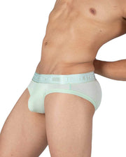 PRIVATE STRUCTURE Viscose Bamboo Mini Briefs Mid - Waist Seacrest Green 4378 59A2