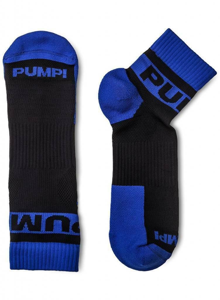 PUMP! 2 Pairs Sport Socks  - Low Cut Mens Socks Panther 41003 8 to 12 in