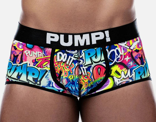 PUMP! Red Access Trunk - rear open Underwear, Boxer, Briefs, Jocks. Thong 