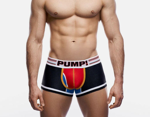 PUMP! Boxer Circuit Touchdown Cotton Mesh Crotch E-Racer Boxer Sport 11103