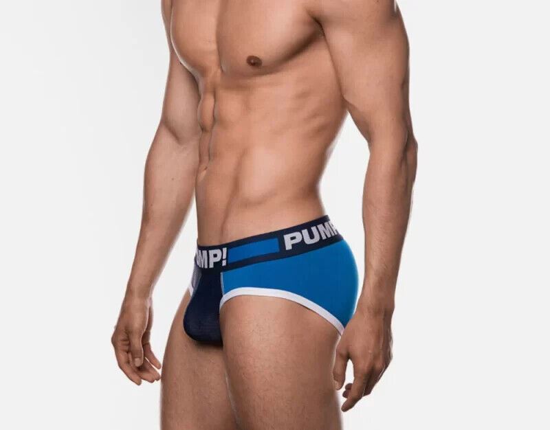 PUMP! Brief Titan Give Support & Style Bold Navy Blue 12018 P27