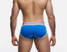 PUMP! Brief Velocity E-Racer Cotton Mesh Briefs With Ochre Piping Cup 12069