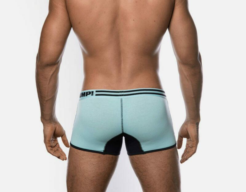 PUMP! Cotton Boxer Sport Agua Marina Mesh Pockets Jogger Athletic 11063 T8