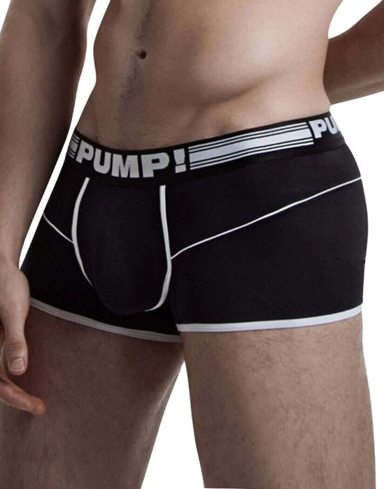 PUMP! Free-Fit Boxer Lightweight Stretchy Boxer Sports Black 11070 P35