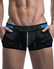 PUMP! Jogger Sonic Boxer Trunk Mesh Cup With Two Side Pockets 11048 P34