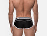 PUMP! Lux Brief Black Mesh Cotton Polished and Contemporary Briefs 12038 70