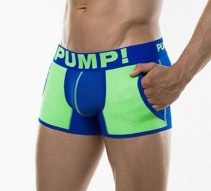 PETITE PUMP ! Jogger Shock Wave Boxer Néon Deux Poches En Filet 11044 P32