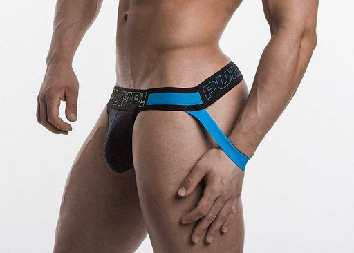 PUMP Underwear - A new Jockstrap Cut, Large webbed mesh front with